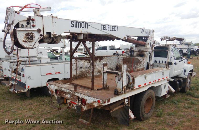 image for item DI0112 1994 Chevrolet Kodiak C5500  digger derrick truck