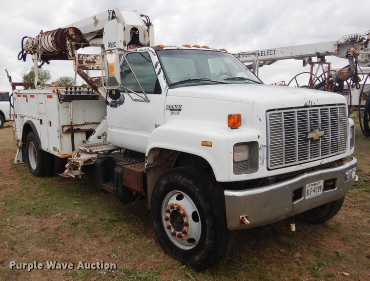 image for item DI0113 1996 Chevrolet Kodiak C6500  digger derrick truck
