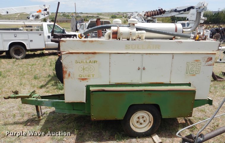 image for item DI0120 Sullair 125DPQ air compressor