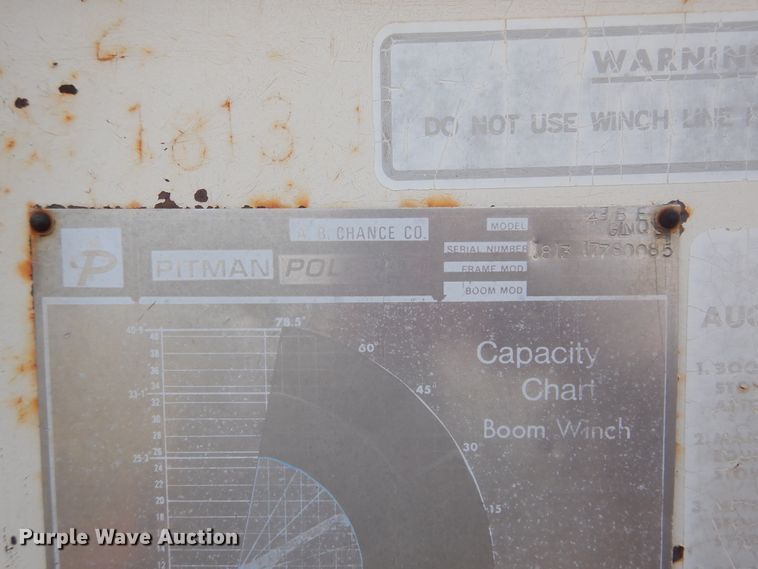 image for item DI0133 Pitman Polecat 14EPEGLN0S boom