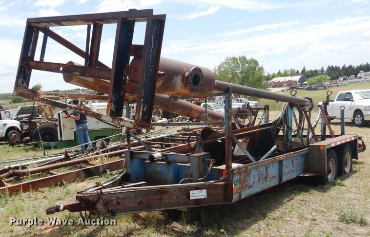image for item DI0143 Shop built utility trailer