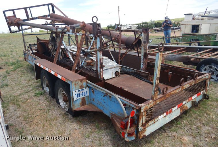 image for item DI0143 Shop built utility trailer
