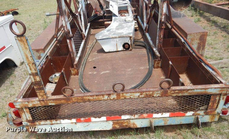 image for item DI0143 Shop built utility trailer