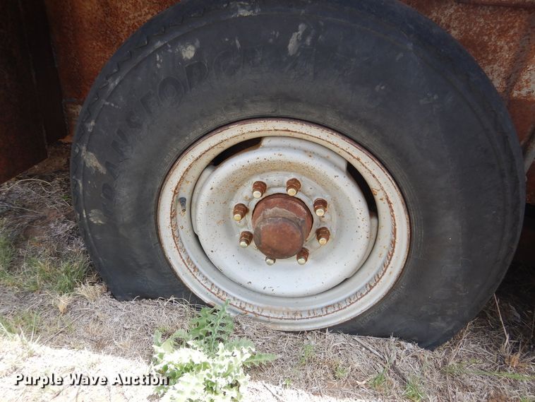 image for item DI0143 Shop built utility trailer