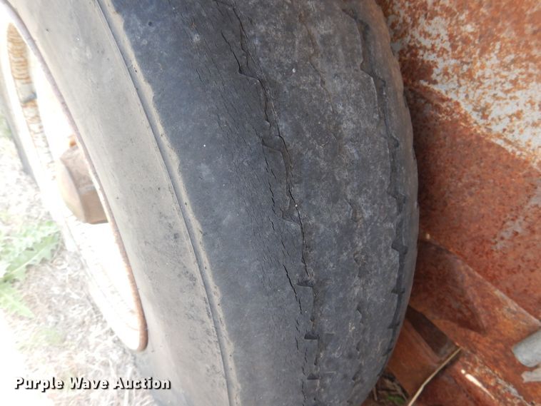 image for item DI0143 Shop built utility trailer