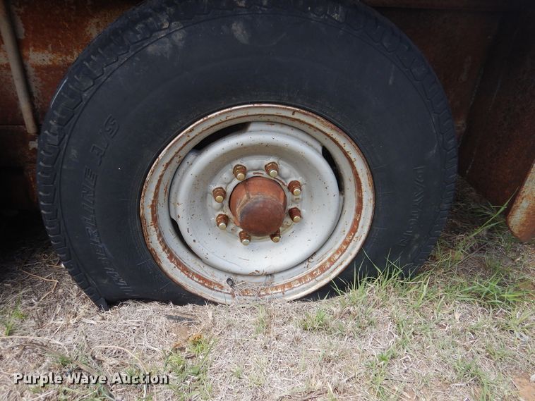 image for item DI0143 Shop built utility trailer