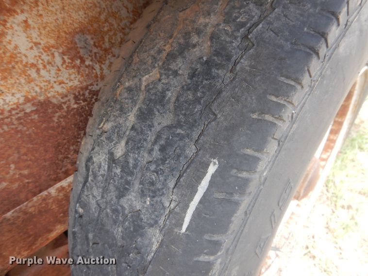 image for item DI0143 Shop built utility trailer