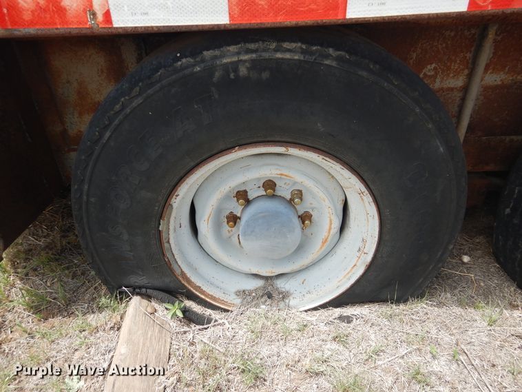 image for item DI0143 Shop built utility trailer