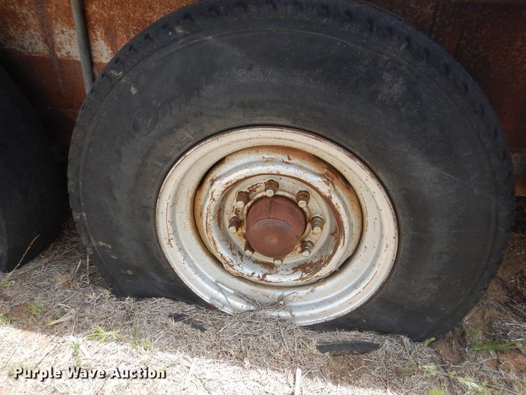 image for item DI0143 Shop built utility trailer