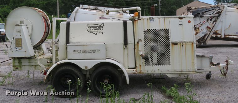 image for item DI2232 Sewer Equipment Company 747-FR2000 sewer jetter