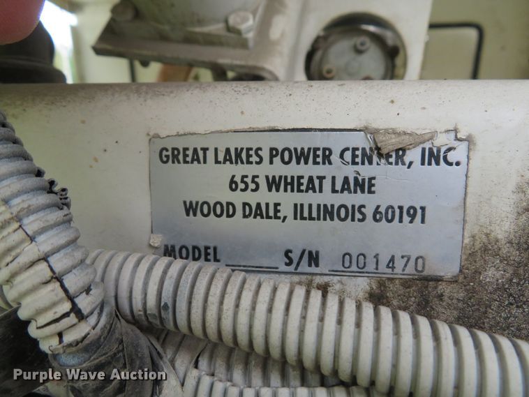 image for item DI2232 Sewer Equipment Company 747-FR2000 sewer jetter