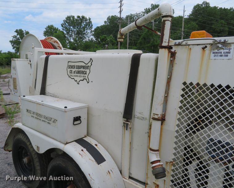 image for item DI2232 Sewer Equipment Company 747-FR2000 sewer jetter