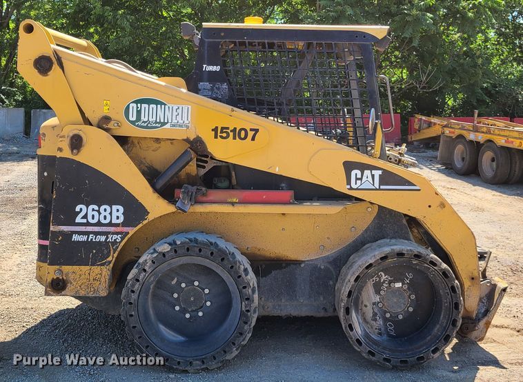 image for item EL9814 2006 Caterpillar 268B  skid steer loader