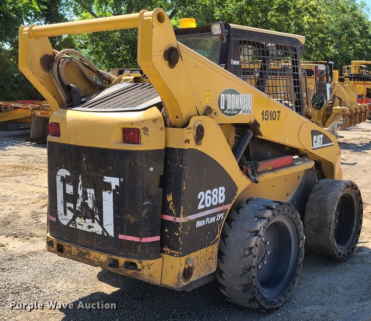 image for item EL9814 2006 Caterpillar 268B  skid steer loader