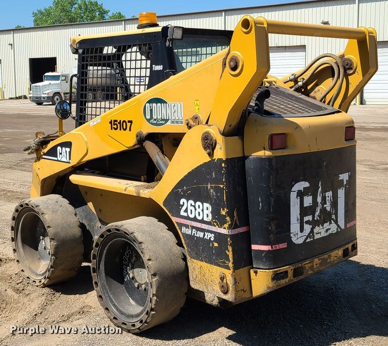 image for item EL9814 2006 Caterpillar 268B  skid steer loader