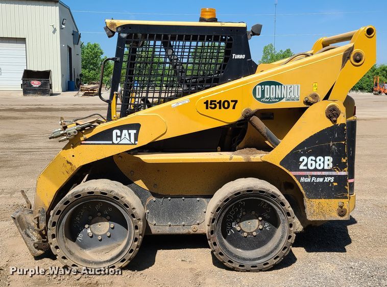 image for item EL9814 2006 Caterpillar 268B  skid steer loader