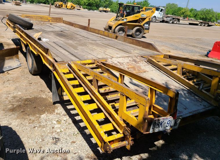 image for item EL9815 CZ Engineering equipment trailer