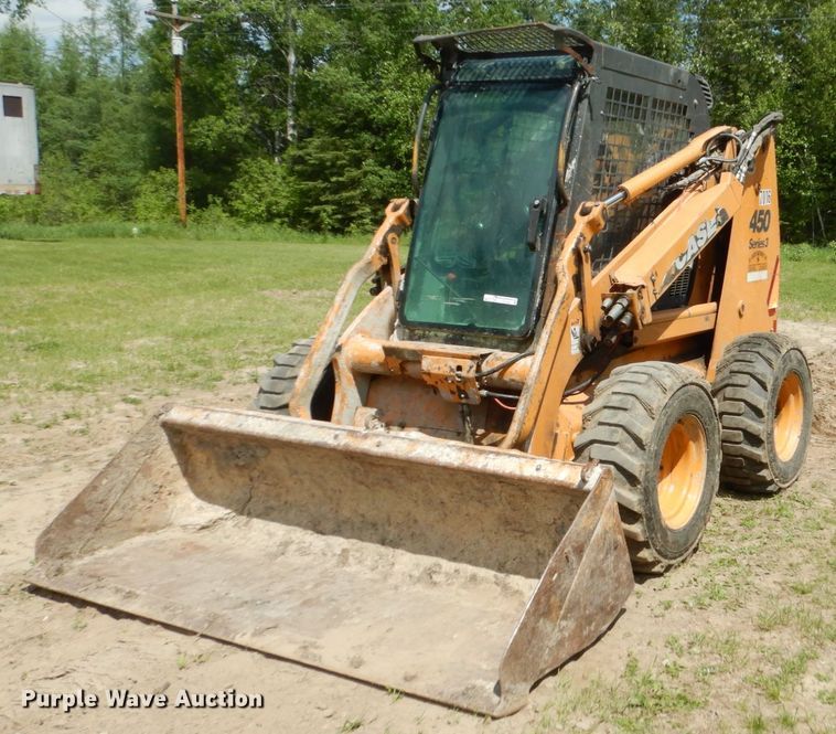 image for item FX9189 2010 Case 450  skid steer loader