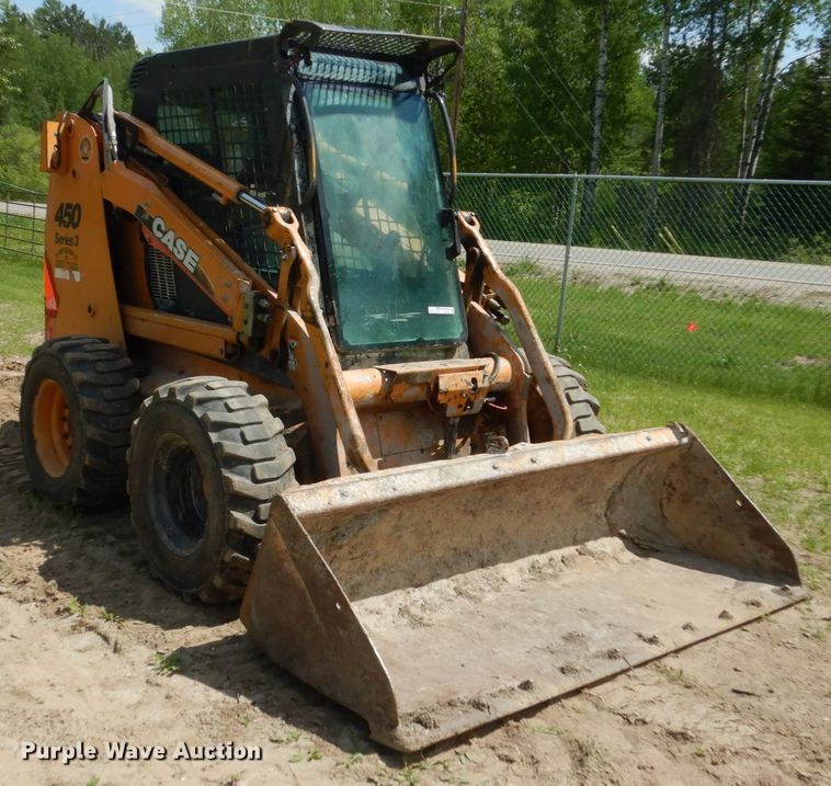 image for item FX9189 2010 Case 450  skid steer loader
