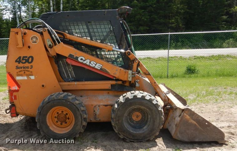 image for item FX9189 2010 Case 450  skid steer loader