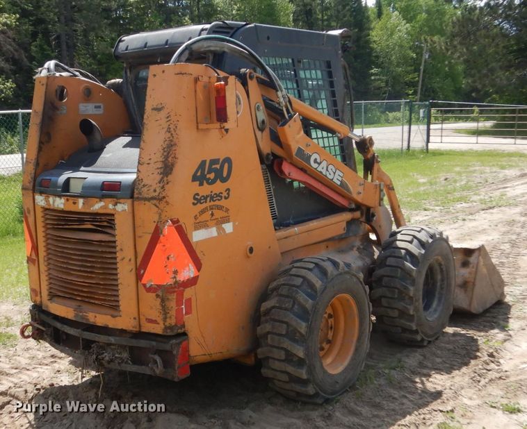 image for item FX9189 2010 Case 450  skid steer loader