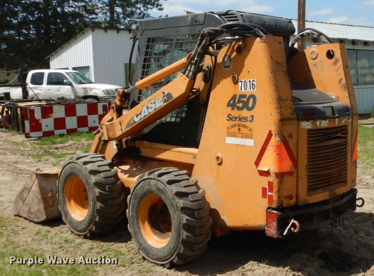 image for item FX9189 2010 Case 450  skid steer loader
