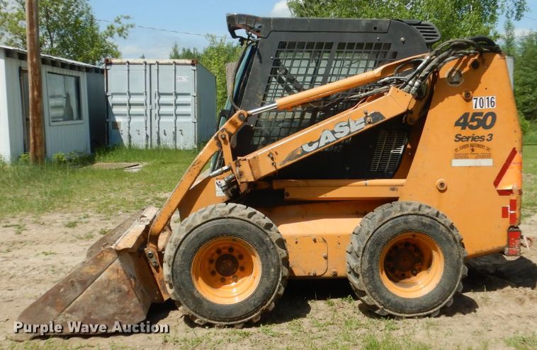 image for item FX9189 2010 Case 450  skid steer loader