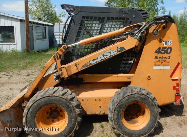 image for item FX9189 2010 Case 450  skid steer loader