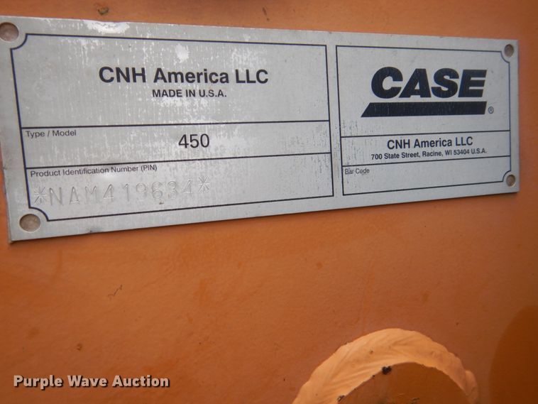 image for item FX9189 2010 Case 450  skid steer loader