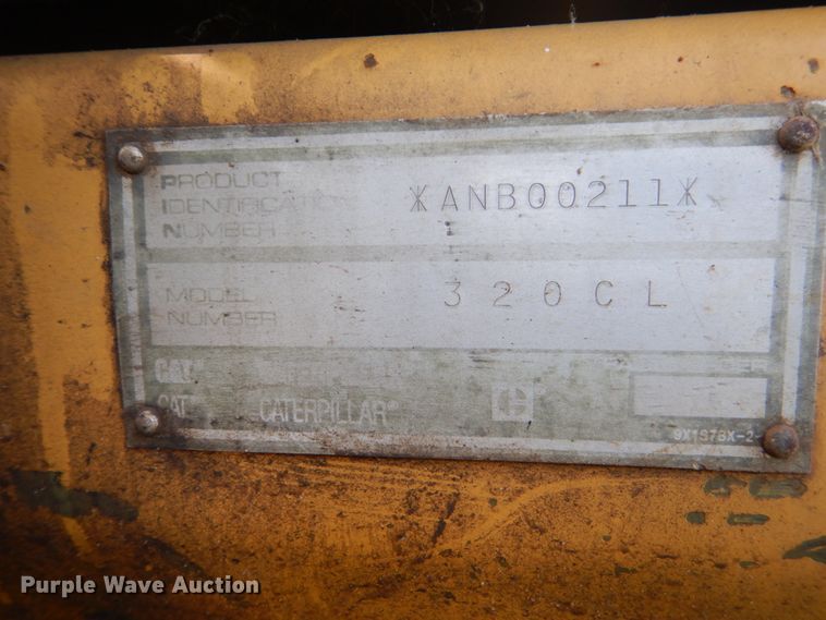 image for item GA9022 2000 Caterpillar 320C L  excavator