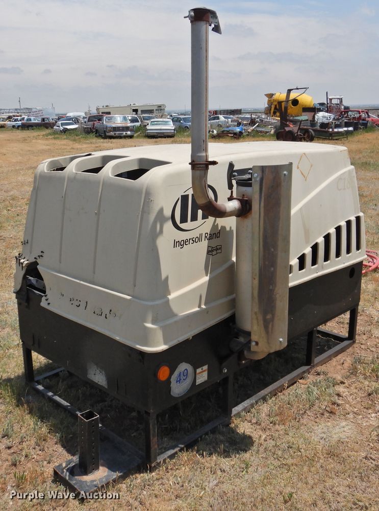 image for item GN9896 2012 Ingersoll Rand C185WKUB-T4I  air compressor