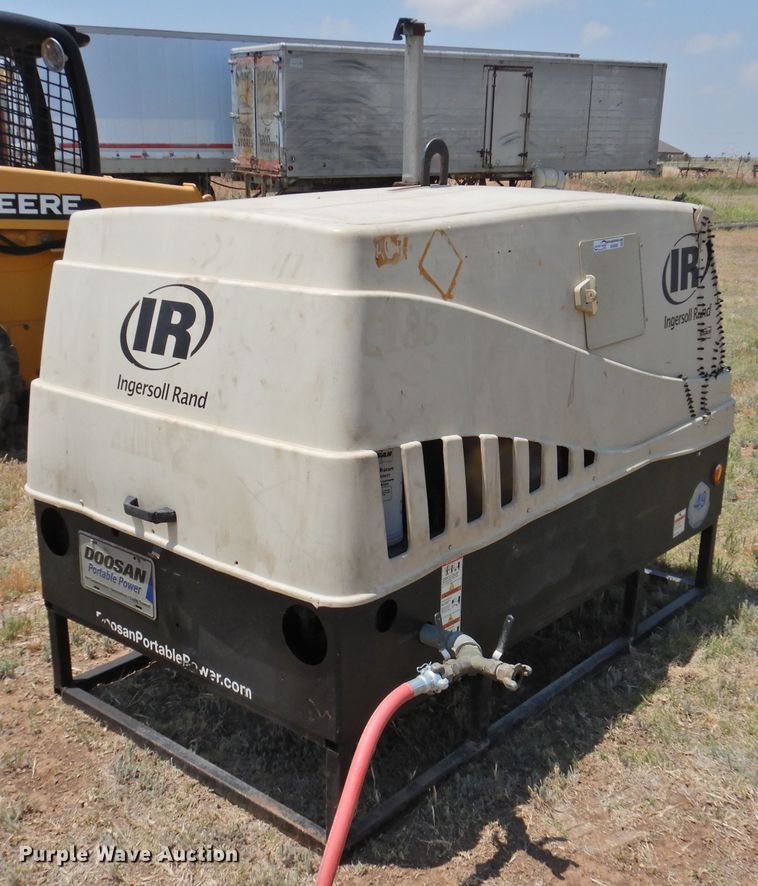 image for item GN9896 2012 Ingersoll Rand C185WKUB-T4I  air compressor