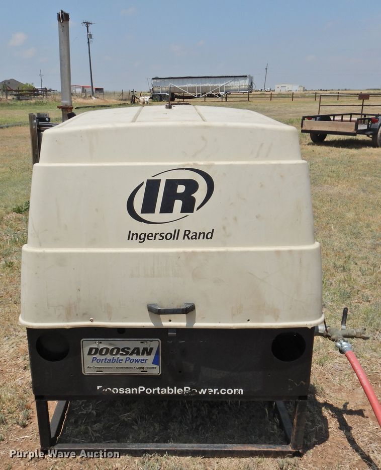 image for item GN9896 2012 Ingersoll Rand C185WKUB-T4I  air compressor