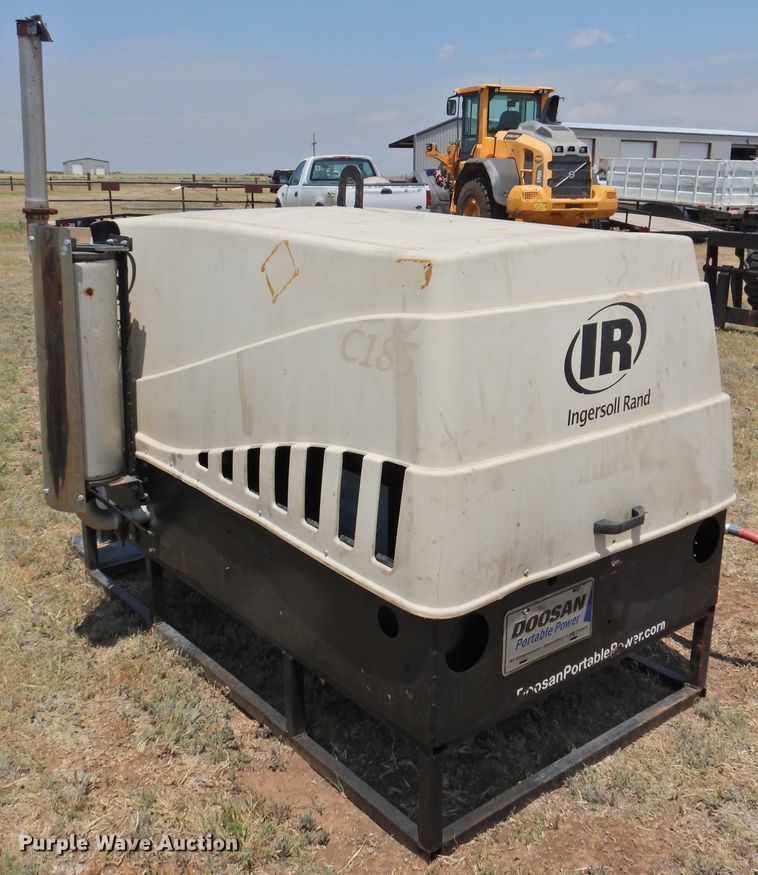 image for item GN9896 2012 Ingersoll Rand C185WKUB-T4I  air compressor