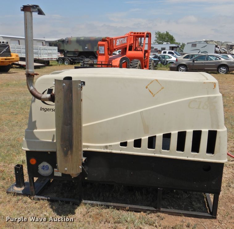 image for item GN9896 2012 Ingersoll Rand C185WKUB-T4I  air compressor