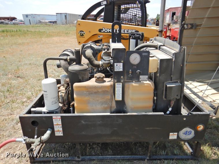 image for item GN9896 2012 Ingersoll Rand C185WKUB-T4I  air compressor