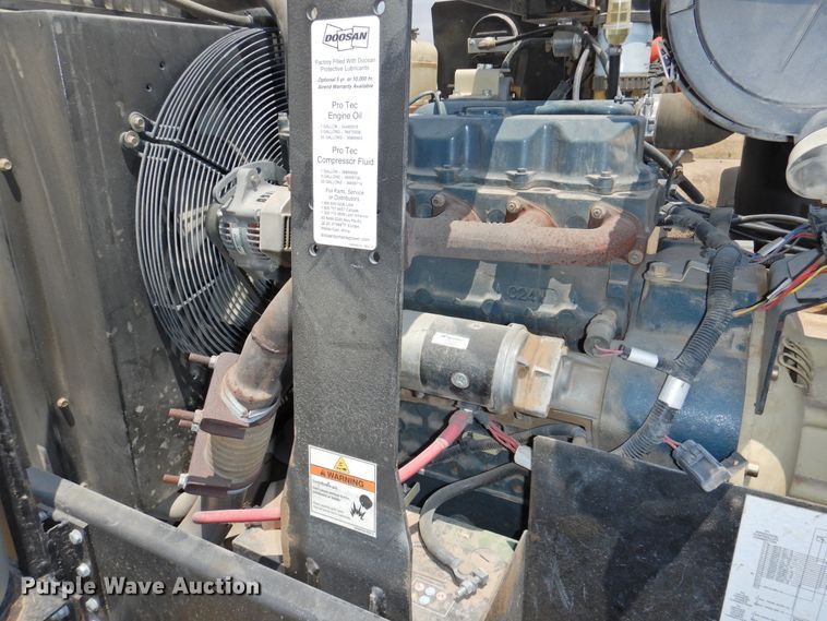 image for item GN9896 2012 Ingersoll Rand C185WKUB-T4I  air compressor