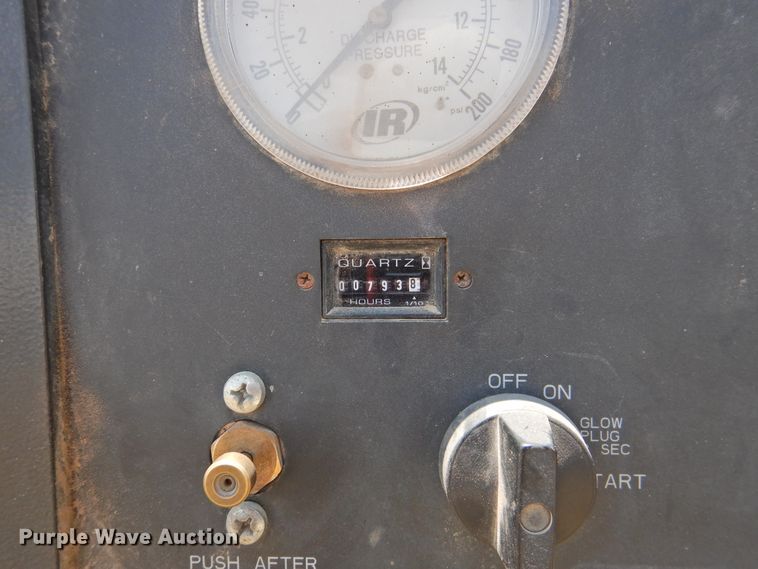 image for item GN9896 2012 Ingersoll Rand C185WKUB-T4I  air compressor