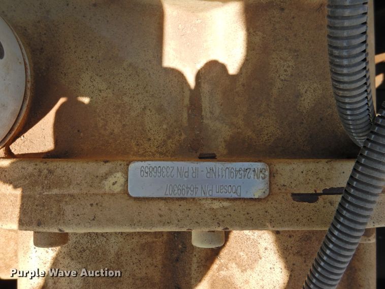 image for item GN9896 2012 Ingersoll Rand C185WKUB-T4I  air compressor