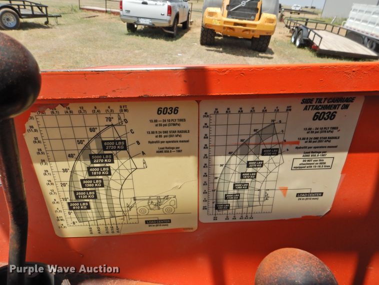 image for item GN9897 2005 SkyTrak 6036  telehandler