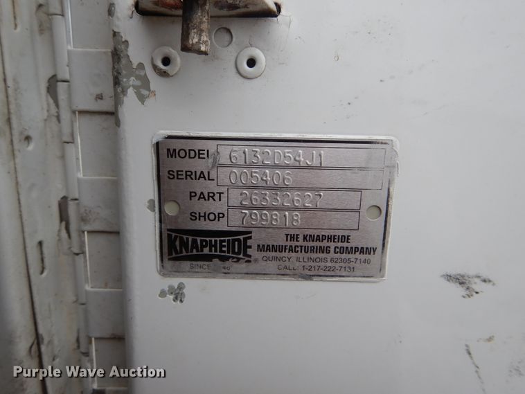 image for item GO9672 Knapheide 6132D54J1 utility bed