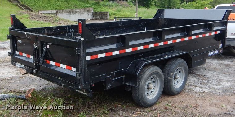 image for item GO9673 2020 Sure Trac ST8216HL0D-B-140 dump trailer