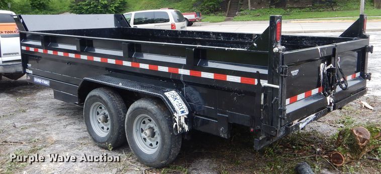 image for item GO9673 2020 Sure Trac ST8216HL0D-B-140 dump trailer