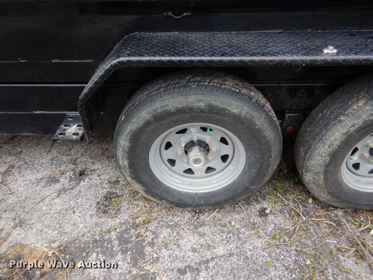 image for item GO9673 2020 Sure Trac ST8216HL0D-B-140 dump trailer