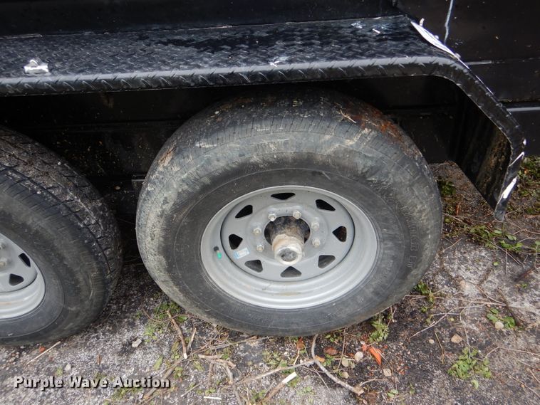 image for item GO9673 2020 Sure Trac ST8216HL0D-B-140 dump trailer