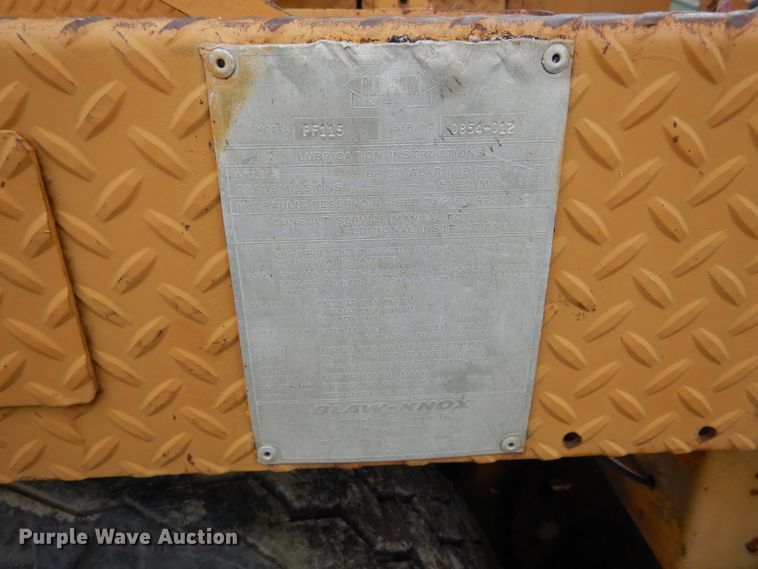 image for item GO9687 Blaw Knox PF-115  paver