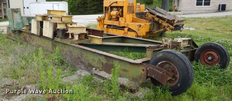 image for item GO9688 I-beam bending trailer