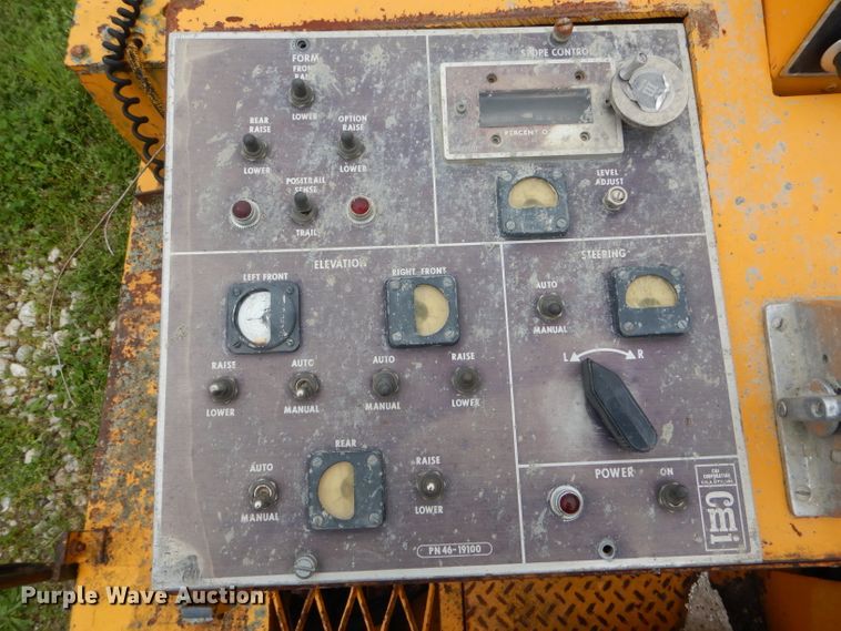 image for item GO9689 CMI SF-100 curb machine