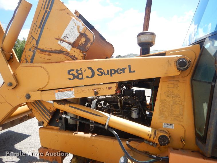 image for item GP9157 1995 Case 580 Super L  backhoe