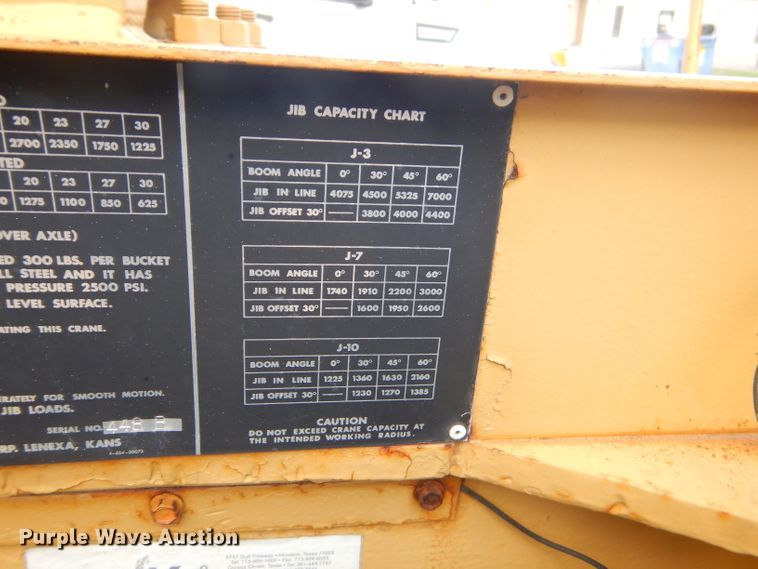 image for item GP9158 Roderson 1C701B  carry deck crane